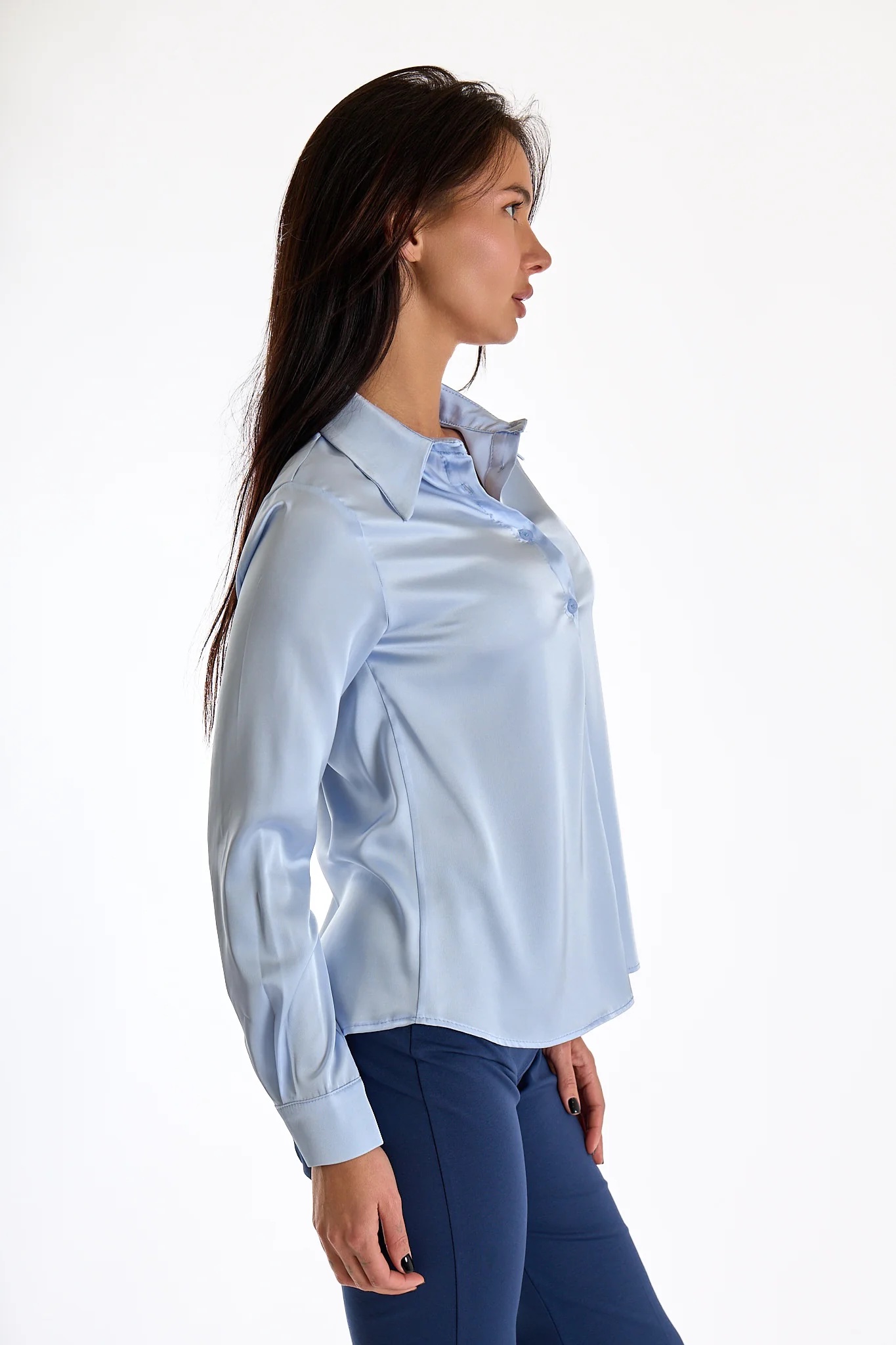 Camicia in Raso Donna - immagine 2