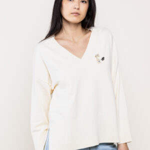 Maglia Scollo V Lokita Milano con Spille